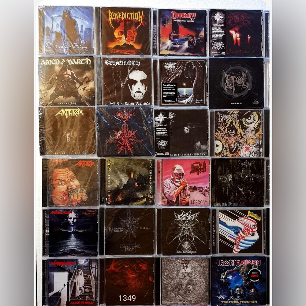 Lot Of 5 Punk,Rock & Metal All Discs Playable Some Cases Show Wear ALL LIKE NEW